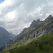 Blick in Richtung Gemmi / Wildstrubel, rechts die Plattenhörner