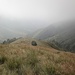 Schon oberhalb der Alpe Terza. Auf dem Bergrücken im Vordergrund steigt man aus dem Tal auf.