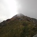 Kurz vor der Cima Campo.