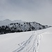 <b>Riprendo l’escursione sul Piano del Gualdo, ricoperto da circa un metro di neve polverosa.</b>