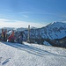 Auf der Brünnsteinschanze haben die Skier eine gute Aussicht.