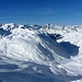 Gipfelausblick richtung Gafallen, Vermigelhütte sowie Unteralptal