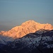 il Monte Bianco all'alba