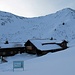 Die Schwarzwasserhütte - auch im Winter bewirtschaftet und ein beliebter Treffpunkt für Touren- und Schneeschuhgänger.