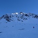 Aufschwung nach Challand d'en Haut.