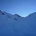 Der Weg über den Sattel führt zum Beaufort.