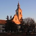 Gyöngyös (167m): Ferences templom; die Kirche stammt aus dem 14. Jahrhundert wobei der Turm erst im 18. Jahrhundert erbaut wurde.