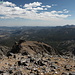 Panorama dalla cima sul Rocky Mountain N.P.