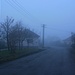 Da ich in Vámosgyörk (106m) fast eine Stunde Aufenthalt hatte spazierte ich durch das kleine Dorf nach einem Kaffee. Mit dem Nebel scheint das Kaff noch verschlafener als sonst.