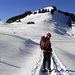 Lena auf der Alp Horn - im Aufstieg zum Pfingstboden