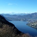 Dal Belvedere Italiano a Lanzo d'Intelvi vista su Lugano e le alpi