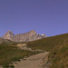auf dem Weg zum Grand Col Ferret - relativ breiter Weg ohne besonsere Schwierigkeiten