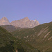 Blick in Richtung Grand Col Ferret - links im Hintergrund Grandes Jorasses 4208 m.