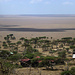 Im Süden der Serengeti gibt es bis auf ein paar kleine Aussichtsfelsen nur plattes und trockenes Land