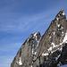 Der Zehenspitz ragt steil über der Alp Tesel in den Himmel