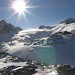 Blick von der Simonyhütte über den Hallstätter Gletscher