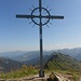 Das schöne Gipfelkreuz am Grünhorn