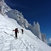 Im Aufstieg zum Chüebodenhorn - der Nordwind hat richtige Patagonien-Felsen hervorgezaubert...