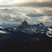 Das Matterhorn, fast so schön wie auf einer Tafel Toblerone ...